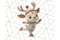 Santa Claus Clipart, North Pole Holiday PNG Graphics Product Image 4