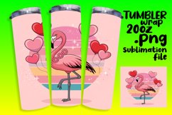 VIBRANT 20oz Tumbler Artwork , Valentines Product Image 1