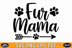 Fur mama SVG | Quotes | SVG Cut files Product Image 1