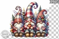 Christmas Gnome Sublimation - Clipart PNG Design Product Image 1