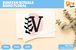Sunfern Rituals Boho Floral Monogram Product Image 1