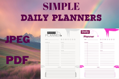 best simplest Daily planner freebie 45,free planners Product Image 1