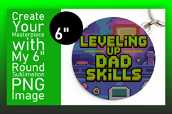 Cute Circle PNG for Coasters , Father's Day Product Image 1