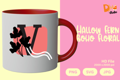 Hallow Fern Boho Floral Monogram Product Image 1