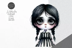 Halloween clipart, Halloween doll clipart, Autumn clipart Product Image 1
