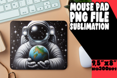 SWEET DESK PAD PLAYFUL PNG, Astronaut Product Image 1