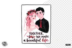 Summer Wedding Love Clipart Product Image 1