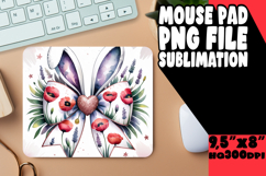 JOYFUL MOUSE MAT SUBLIMATION STYLE, Easter Bunny Product Image 1