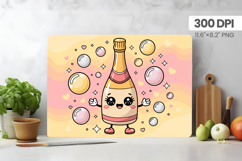 Happy New Year Cutting Board PNG Festive New Year's Eve 2026 Product Image 1