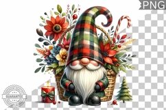Christmas Gnome Sublimation - Clipart PNG Bundle Product Image 8