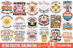 Retro Positive Sublimation Bundle PNG Product Image 1