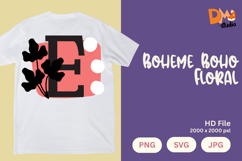 Boheme Boho Floral Monogram Product Image 1