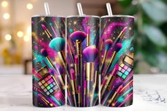 Makeup kit Tumbler Wrap | Sublimation | Tumblers Product Image 1