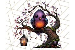 Enchanted Graveyard Halloween PNG Clipart Product Image 4
