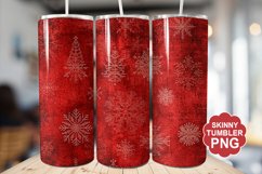 Christmas Red Tumbler | Christmas Tumbler Wrap Product Image 1