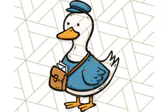 Goose Occupation Clipart PNG, Cute Job-Themed Graphics Product Image 4