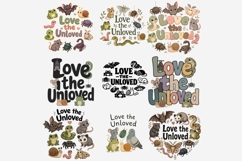 Love The Unloved Quotes Clipart Bundle | Unloved Animals PNG Product Image 7
