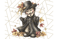 Halloween Around the World Clipart PNG, Fun Halloween Kids Product Image 4