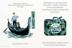 Venice Vacation Journey Clipart Product Image 2