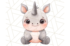 Cute Animal Clipart, Adorable Animal PNG Product Image 4
