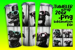 Hilarious Dog Art Tumbler Wrap for Dog Owners Product Image 1
