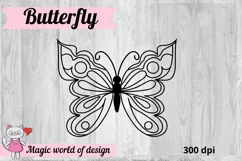 Butterfly SVG vinyl transfer for Products and Crafts Product Image 2