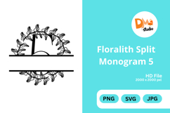 Floralith Split Monogram Product Image 1