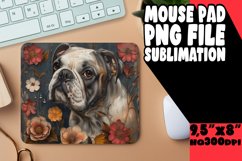 Wooden Texture Dog Lover's Desk Pad Product Image 1
