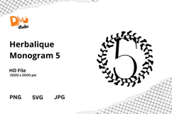 Herbalique Monogram Product Image 1