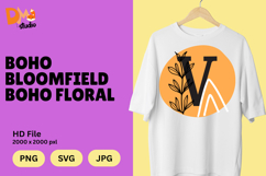 Boho Bloomfield Boho Floral Monogram Product Image 1