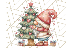 Scandinavian Christmas Gnomes Clipart PNG, Cute Gnome Png Product Image 4