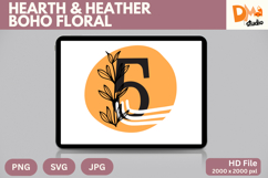 Hearth &amp; Heather Boho Floral Monogram Product Image 1