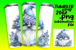 Whimsical Gnome Sublimation Tumbler Collection Product Image 1