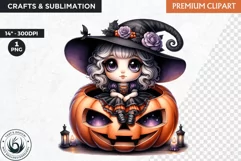 Halloween Clipart, witch clipart, Autumn clipart,pumpkin Product Image 1