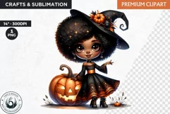 Halloween Clipart, witch clipart, Autumn clipart,pumpkin Product Image 1