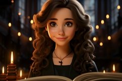 3D Character Child Girl Judge with relevant environment Product Image 1