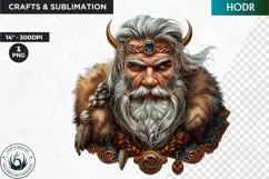 Hoder Viking God Clipart,Norse mythology,celtic sublimation Product Image 1