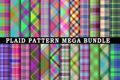 Plaid Pattern Mega Digital Paper Bundle Product Image 1