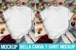Bella Canvas Mockup | White t-Shirt Mockup | Blank Mockup Product Image 1