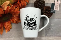 Life Is An Adventure, Adventure Lettering Quotes SVG Craft Product Image 2