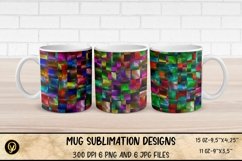 Mug Sublimation Wrap Bundle 1.Geometric Mugs Product Image 6