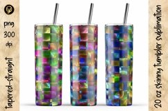 20 Oz Abstract Skinny Tumbler Bundle 15.6 Packs In One Product Image 4