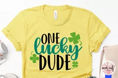 One lucky dude - St. Patrick's Day SVG EPS DXF PNG Product Image 3