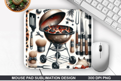 Mouse Pad Sublimation, Animals Mouse Pad PNG Design Product Image 1