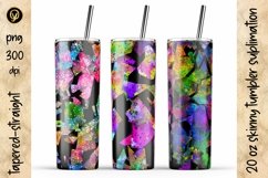 20 Oz Abstract Skinny Tumbler Bundle 16.6 Packs In One Product Image 6