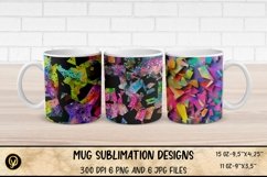 Mug Sublimation Wrap Bundle 1.Geometric Mugs Product Image 7