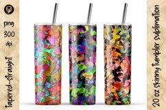 10 Pack Tumbler Bundle 1, 20 Oz Skinny Tumbler Sublimation Product Image 7
