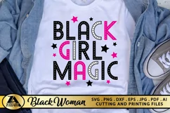 Black Girl Magic SVG Black Woman SVG Melanin Queen SVG Product Image 1