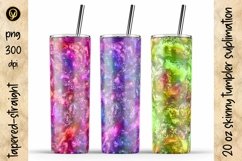 10 Pack Tumbler Bundle 1, 20 Oz Skinny Tumbler Sublimation Product Image 11