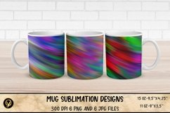 Mug Sublimation Wrap Bundle 10.Abstract Mugs. Product Image 4